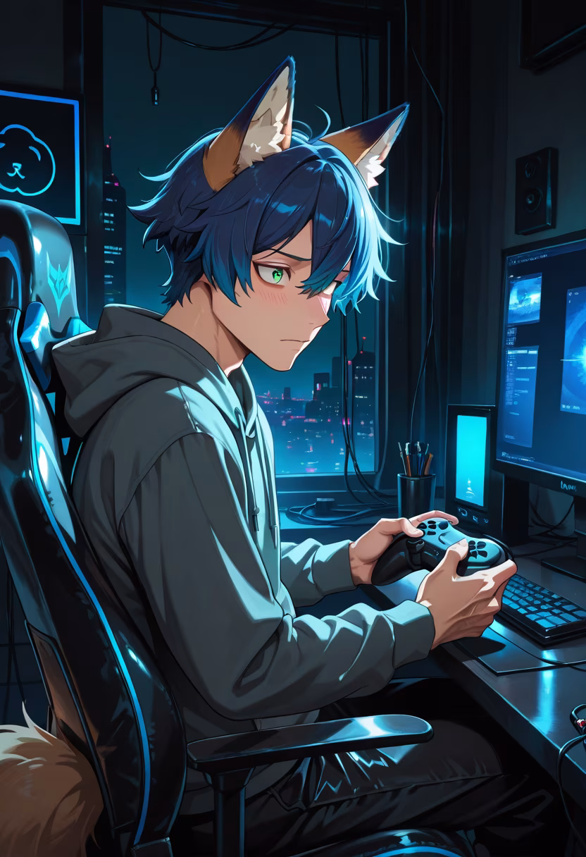 Finally finished the new game, definitely worth the grind. Anyone else playing this tonight? #gaming #gamerlife #pcsetup #rgb #nightowl #setupinspiration #gamingcommunity #gamersofinstagram #streamer #tech #chill #weekendvibes