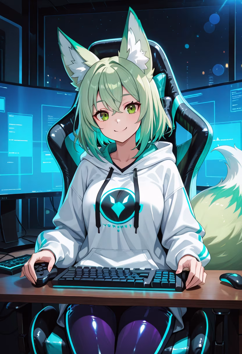 Late night grind session! Anyone else climbing the ranks tonight? 🎮✨ #gaming #pcsetup #gamergirl #lateatnight #rgb #gamingcommunity #controller #streamerlife #gamingsetup #levelup #vibes #gamer