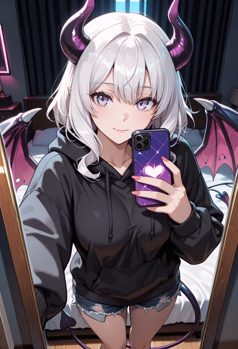 Just me, my favorite mirror, and a little bit of trouble. Who’s watching? #selfie #mirrorpic #aesthetic #chillvibes #outfitinspo #rei #yandere #mood #portrait #dailylook #instagood #foryou