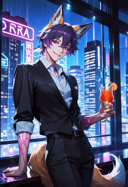 City lights and neon vibes tonight. Who's joining me for a drink? 🍸✨ #nightout #citylife #neonlights #vibes #weekendmood #cocktails #mensstyle #nightlife #gentleman #ootd #fashion #instastyle