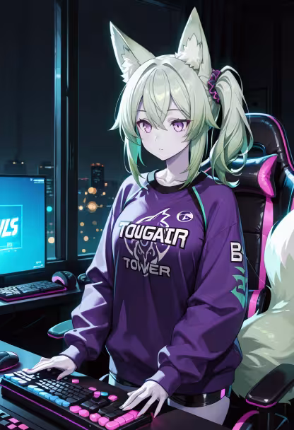 Finally finished my rank grind. The setup is glowing, but the lobby is silent. 🎮✨ #gaming #pcsetup #rgb #gamergirl #chillvibes #nightowl #deskgoals #streamerlife #keyboard #asus #valorant #focus