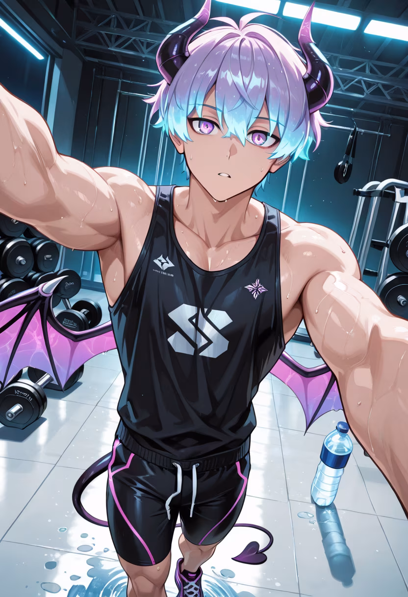 Crushing these morning sets. Consistency is key, guys. Who’s training today? 💪🔥 #fitnessmotivation #gymlife #gains #workoutroutine #mensfitness #tatsuyagains #gymselfie #musclebuilding #healthylifestyle #fitnessgoals #fitfam #gymgrind
