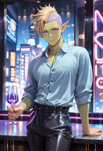 The neon lights hit different tonight. Who's joining me for a drink? 🍸 #nightout #cityvibes #asahi #cocktailnight #mensfashion #nightlife #aesthetic #vibes #lifestyle #mensstyle #barhopping #citylights