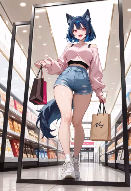 Finally found the cutest outfit at the mall today! 🛍️ Can't wait to wear this out later. Which color do you guys like better? #shoppinghaul #mallvibes #ootd #fashionblogger #retailtherapy #styleinspo #newclothes #shoppingday #lookbook #outfitideas #happyday #instafashion