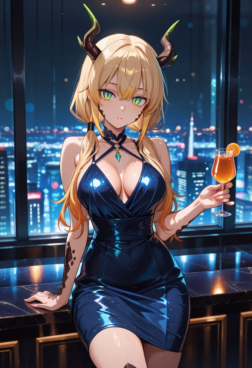City lights and neon nights. This cocktail is exactly what I needed. πΈβ¨ #nightout #cityvibes #neonlights #cocktailhour #vibes #saturdaynight #kuudere #nightlife #aesthetic #shinjuku #glam #ootd