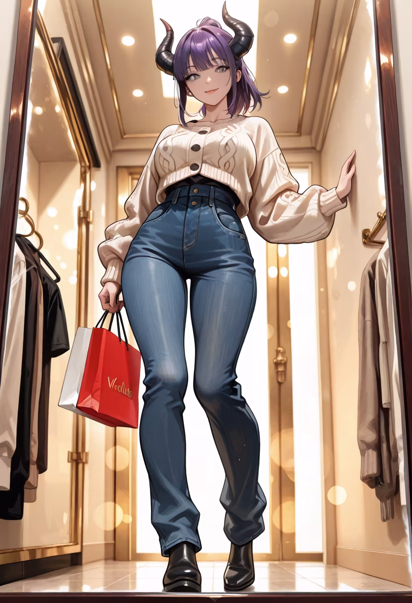 Finally got my hands on the perfect fit today! Shopping therapy is the best kind of therapy, don't you think? ✨🛍️ #shoppingday #retailtherapy #newoutfit #mallvibes #ootd #styleinspo #fashiongram #happyday #weekendvibes #treatyourself #shoppinghaul