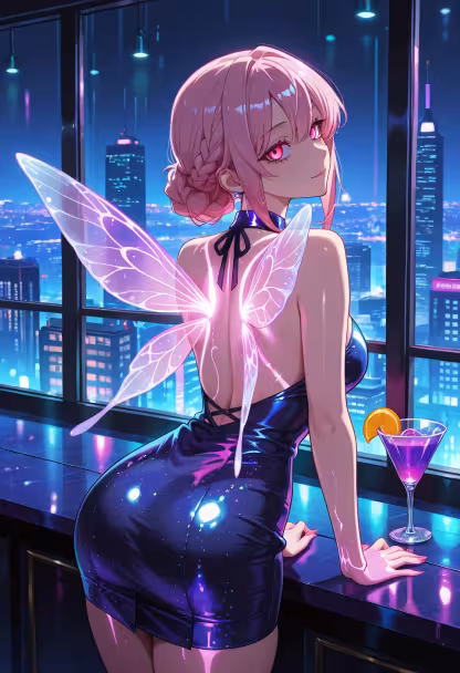 City lights and neon nights. ✨ Hope you’re all dreaming of me tonight. #nightout #neonlights #citylife #cocktailbar #vibes #ootd #yandere #nightowl #cityvibes #glowup #partytime #dreamy