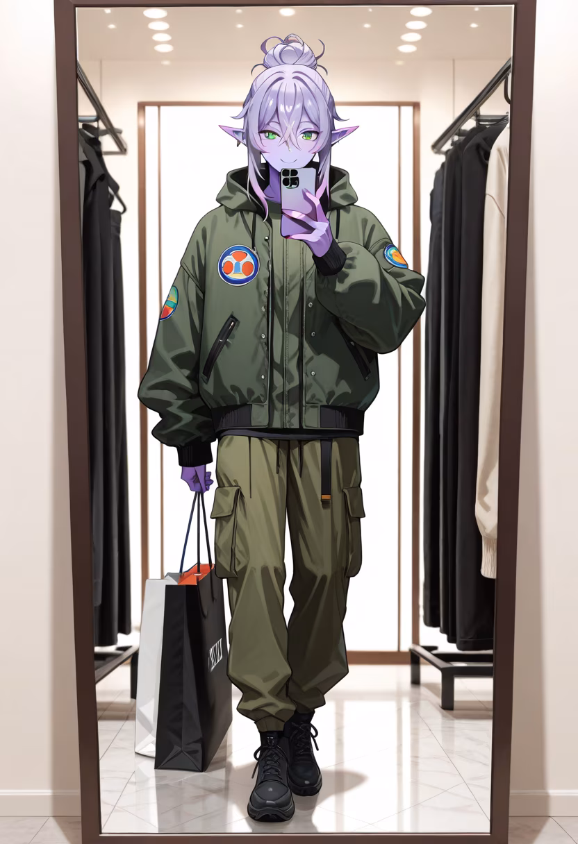 Finally snagged the fit I've been eyeing all week! Shopping spree was a total success. 🛍️✨ Rate this look from 1-10! #shoppingday #retailtherapy #newfit #mensfashion #ootd #lifestyle #instadaily #shoppinghaul #streetstyle #malefashion #vibes #treatyourself