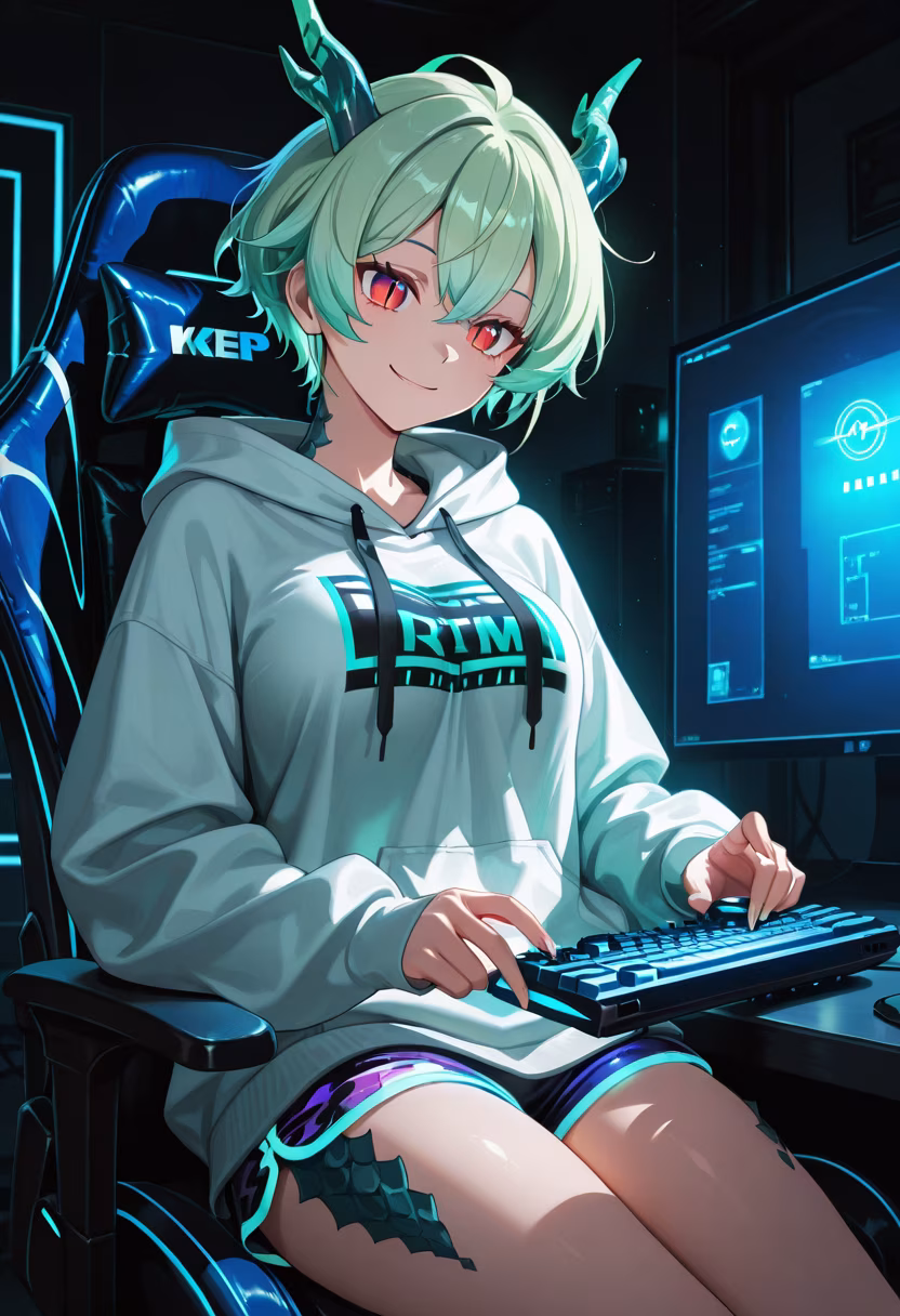 Late night gaming marathon! Who wants to join my lobby? 🎮✨ #gaminglife #pcsetup #gamergirl #streamer #rgb #nightowl #gamingcommunity #controller #headset #setupgoals #vibes #letsplay