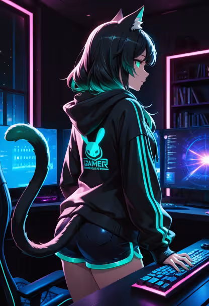 Late night grind sessions hit different. Who's hopping on for a match? #gaming #gamerlife #pcsetup #rgb #nightowl #gamingcommunity #twitchstreamer #cozygaming #setupinspiration #playstation #pcgaming