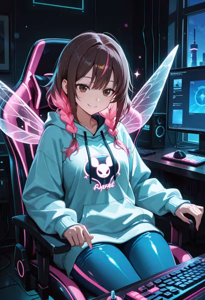 Finally hitting that late-night grind! Who’s still awake and jumping into the queue with me? 🎮✨ #gaminglife #pcsetup #gamergirl #nightowl #rgb #streaming #gamersofinstagram #levelingup #setupinspiration #controllergang #gamingcommunity #playtime