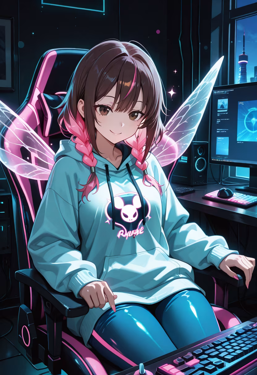 Finally hitting that late-night grind! Who’s still awake and jumping into the queue with me? 🎮✨ #gaminglife #pcsetup #gamergirl #nightowl #rgb #streaming #gamersofinstagram #levelingup #setupinspiration #controllergang #gamingcommunity #playtime