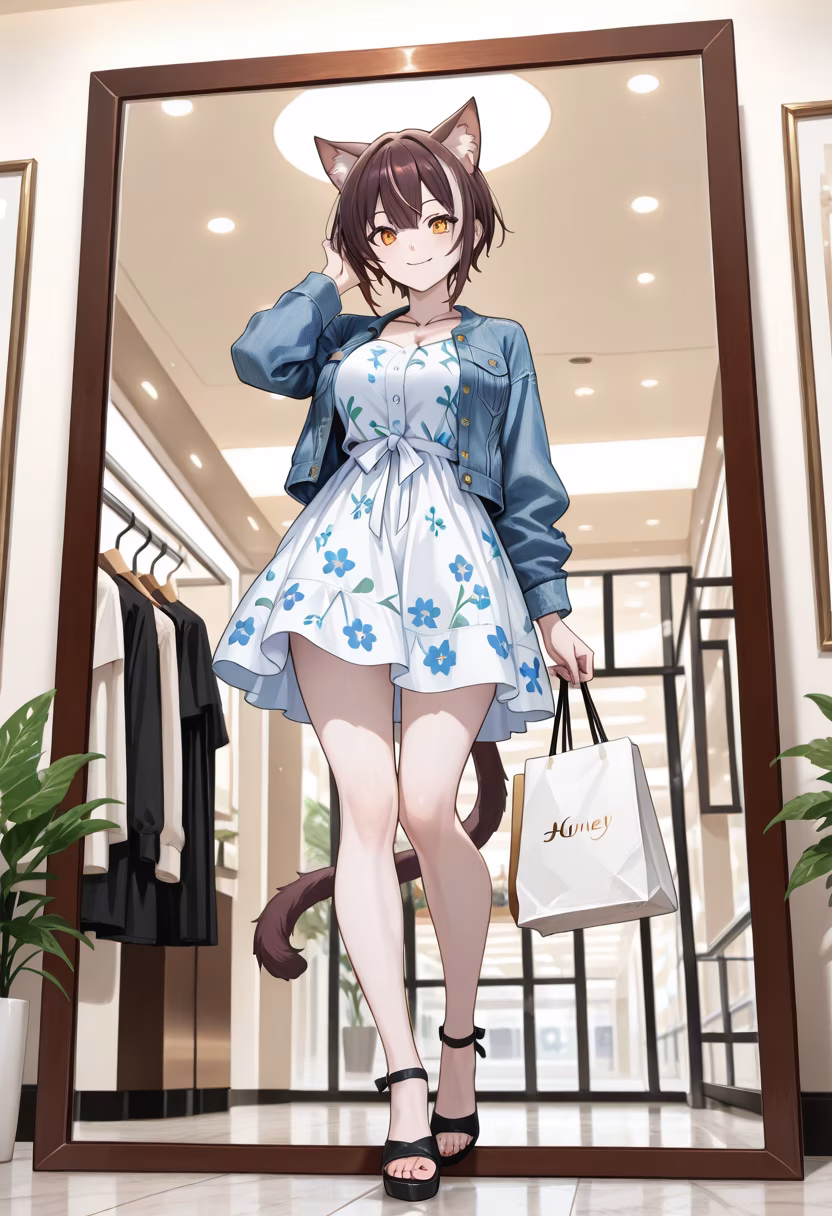 Finally found the perfect fit for the weekend! Shopping spree was a success. What do you think of this color on me? #shopping #retailtherapy #newoutfit #fashionhaul #ootd #malllife #styleinspo #shoppingday #treatyourself #happyvibes #weekendmood #fashiongram