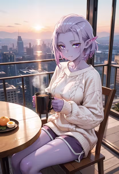 Nothing beats the first coffee of the day while the city is still waking up. ☕✨ Hope your morning is as peaceful as mine. #morningvibes #coffeeaddict #balconyviews #cozyvibes #sunrise #morningroutine #slowliving #aesthetic #goodvibes #startyourdayright #peacefulmoments