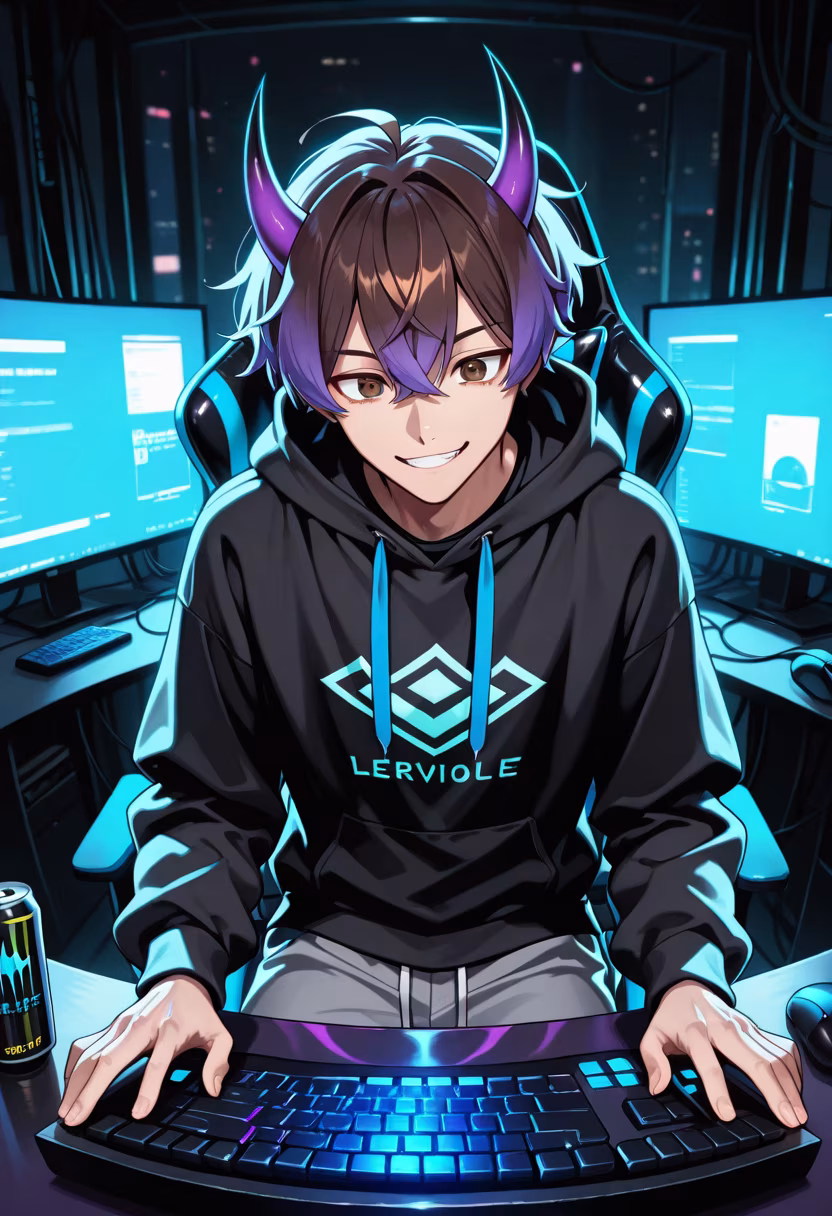 Late night grind session! Just unlocked the final level, who's still up gaming with me? 🎮✨ #gaming #pcsetup #gamerlife #twitchstreamer #rgb #nightowl #setupinspiration #gamingsetup #levelingup #chillvibes #gamerguys #videogames