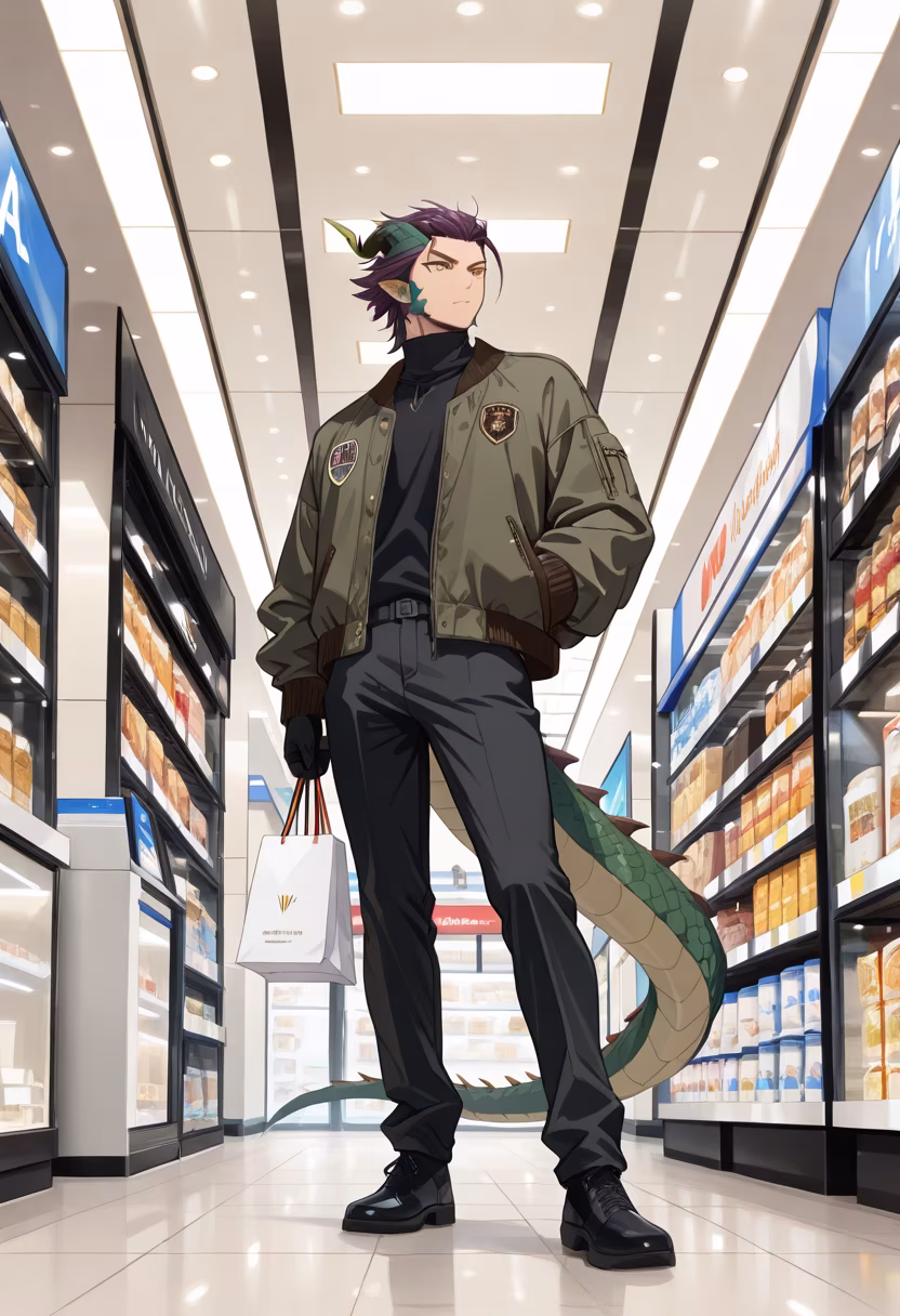 Finally treated myself to some new gear, even if the mall was way too crowded today. Don't look at me like that, it's just clothes. 🙄🛍️ #shoppingday #retailtherapy #newfit #mensfashion #aesthetic #streetstyle #ootd #malllife #sora #husbando #lifestyle #menswear