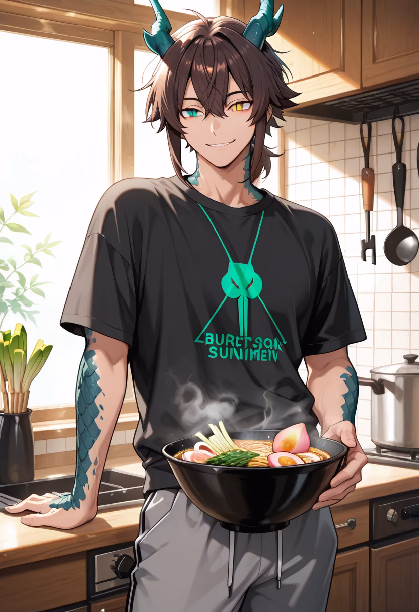 Nothing beats a homemade bowl of spicy ramen to fuel the afternoon! Who wants a bite? 🍜🔥 #ramenlover #cookingathome #lunchtime #foodie #cheflife #spicyfood #homemade #animeboy #lifestyle #foodstagram #vibe