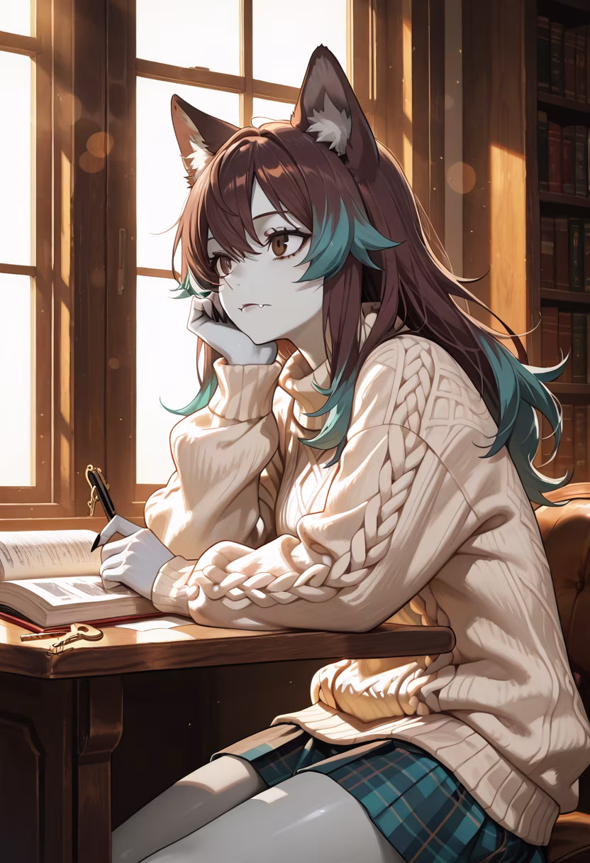Spending my afternoon studying, but honestly? I can't stop thinking about you. 📖✨ Stay close, okay? #studygram #cozyvibes #aesthetic #yanderelife #library #student #afternoonlight #quietmoments #studymotivation #bookworm #focused #missingyou