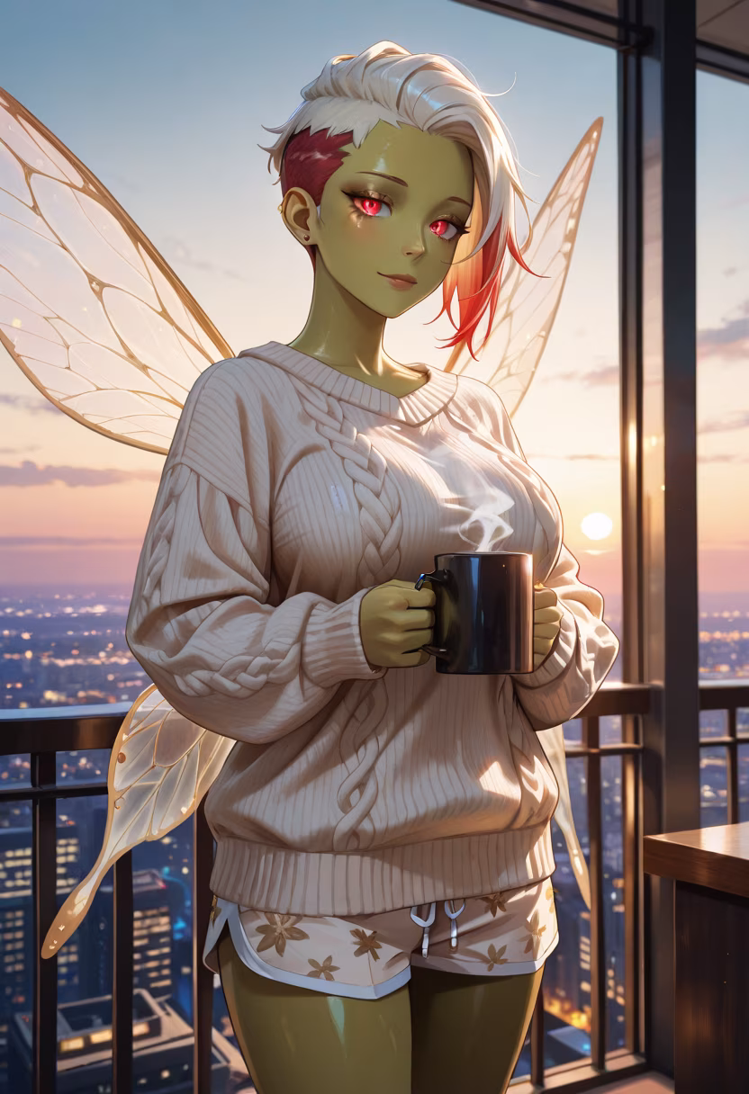 Nothing beats the quiet of a sunrise before the world wakes up. ☕✨ Hope your morning is as peaceful as mine. #morningvibes #sunrise #coffeelover #peaceful #daybreak #balconyview #mornings #earlybird #freshair #newday #gratitude #calm