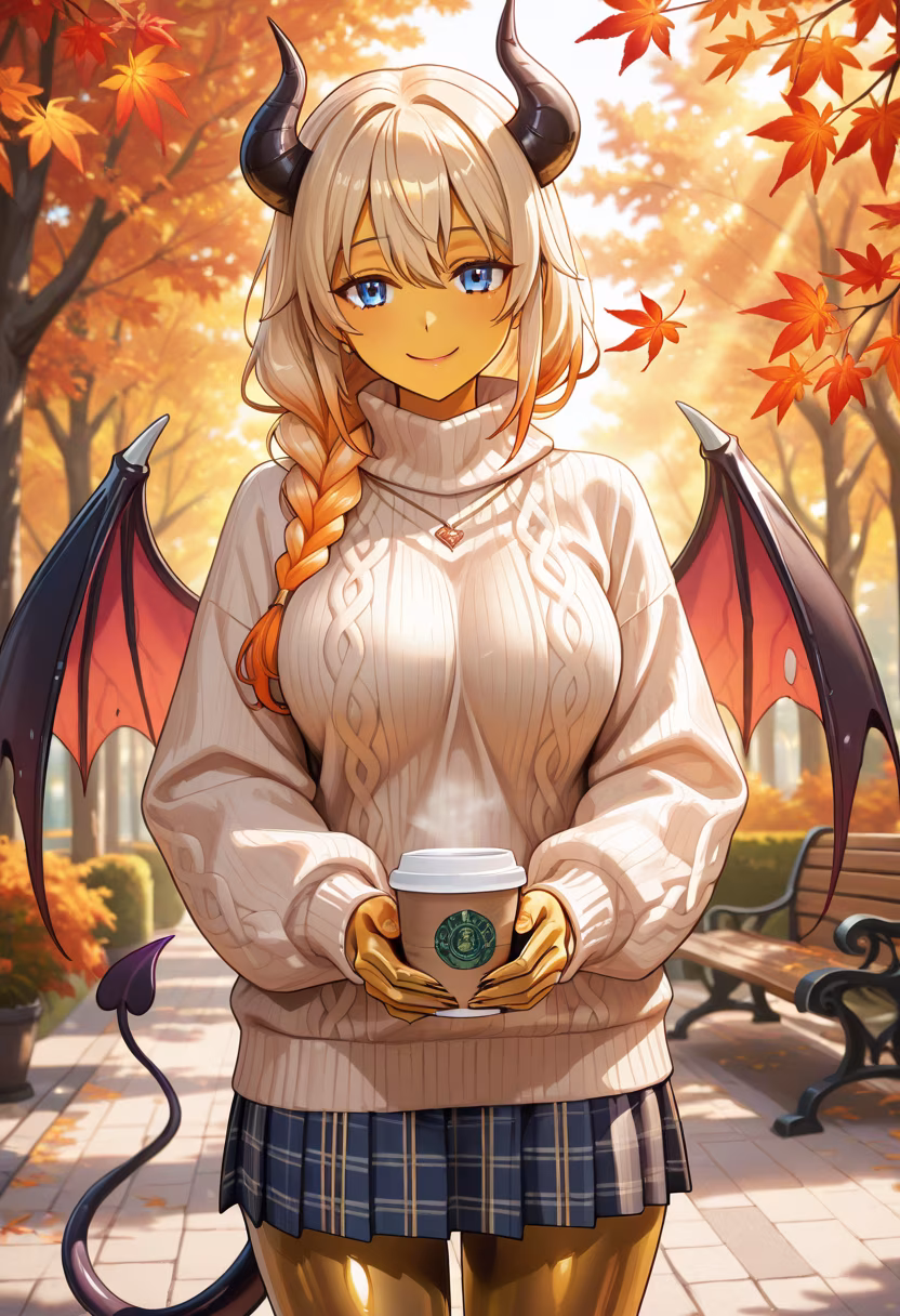 Nothing beats the first signs of autumn! 🍂 Grabbed a hot coffee and headed to the park to catch the leaves changing color. Who else is obsessed with this weather? #autumnvibes #cozyseason #fallcolors #leafpeeping #sweaterweather #coffeelover #parkday #autumnleaves #vibes #outfitoftheday #seasonalstyle #happygirl