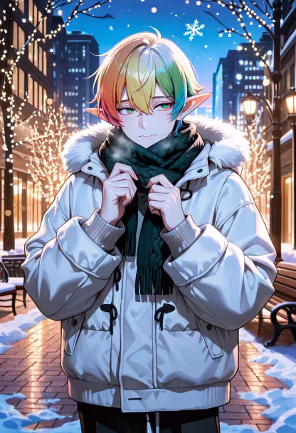Nothing beats the first snow of the season. Stay warm out there everyone! ❄️☕ #wintervibes #firstsnow #cozyday #winterfashion #tatsuya #staywarm #winteraesthetic #peaceful #decembermood #scenic #calm