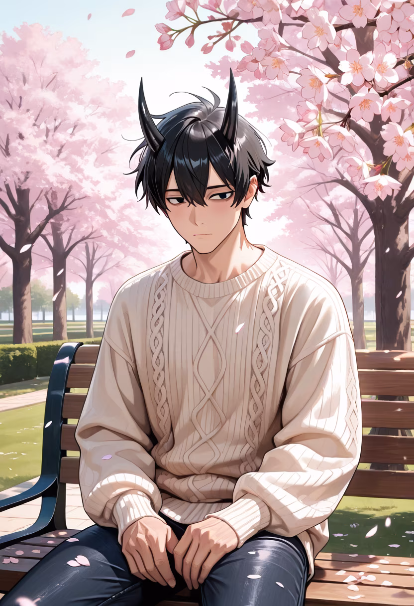 Watching the cherry blossoms fall today. It's so quiet and peaceful. 🌸✨ #springvibes #cherryblossom #quietmoments #naturelovers #peaceful #itsuki #springtime #calm #aesthetic #flowers #springday #serene