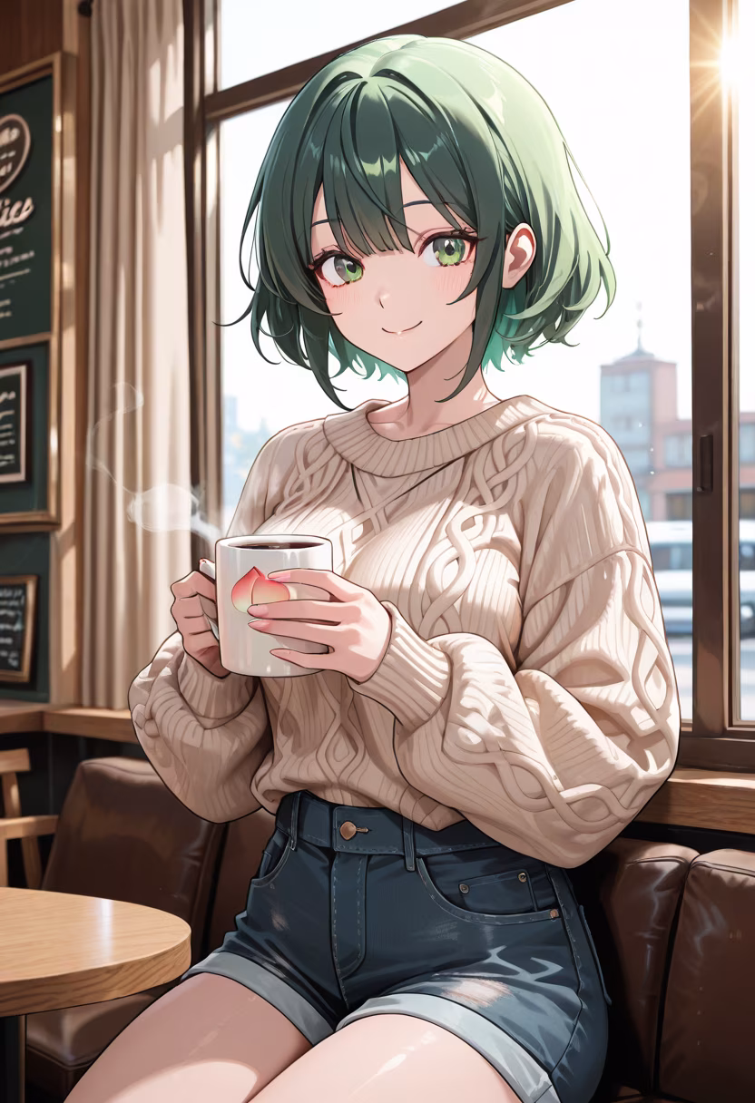 Just hanging out at my favorite local cafe! The latte art today is actually insane. ☕️✨ Hope you all are having the best Tuesday ever! #coffeeaddict #cozyvibes #cafehopping #studysession #dailylook #goodmood #latteart #aesthetic #tuesdaymotivation #vibes #happyme #chilltime
