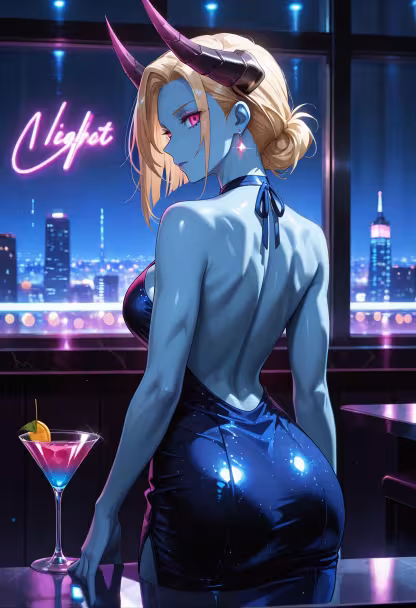 City lights and neon nights. ✨ Couldn't ask for a better vibe tonight. Where should I head next? #nightout #neonlights #cityglow #cocktailnight #ootd #vibes #saturdaynight #nightlife #aesthetic #glam #partyvibes #citygirl