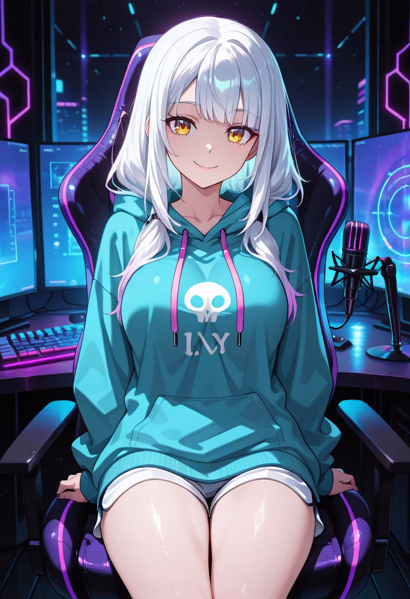 Finally got the new setup just right! 🎮 Who wants to hop on a round of Valorant with me? #gamergirl #pcsetup #rgb #gaming #cozygaming #twitchstreamer #gamersofinstagram #setupinspiration #gamingcommunity #nightvibes #levelingup #gamerlife