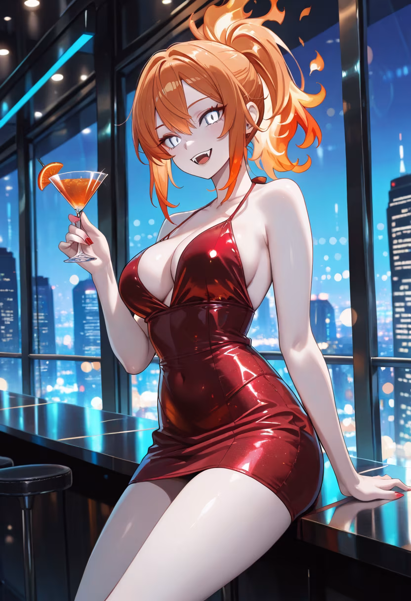 City lights and my favorite drink. 🍸✨ Who's coming out tonight? #nightout #citylife #cocktails #vibes #saturdaynight #drinks #glam #party #fun #nightlife #cheers #ootd