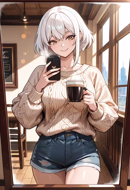 Just got back from a morning coffee run! Hope everyone is having a sweet day today. ✨☕️