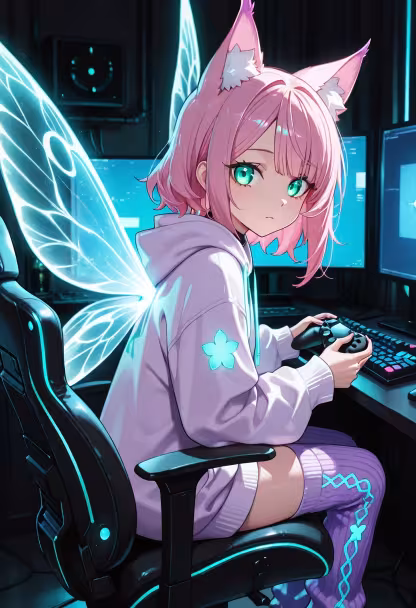 Finally finished my grinding session! Who wants to hop on and play some rounds with me tonight? 🎮✨ #gamergirl #gamingcommunity #pcsetup #rgb #twitchstreamer #gamerlife #cozygaming #setupgoals #late-nightgaming #ayane #gamingchair #vibes