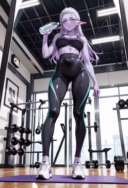 Crushing my goals today, one rep at a time. Who's hitting the gym with me this weekend? 💪✨ #fitfam #gymlife #workoutmotivation #gains #healthy #fitnessjourney #aesthetic #noexcuses #beastmode #gymgirl #fitspiration #traininghard
