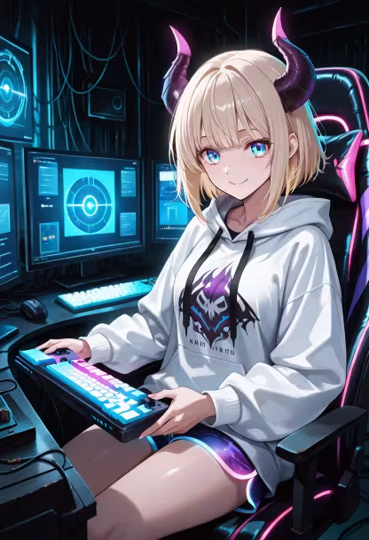 Late night grinding sessions are my favorite. 🎮 Who else is pulling an all-nighter with me? Let’s rank up! #gaming #pcsetup #rgb #gamerlife #nightshift #streamer #setupgoals #battlestation #gamingcommunity #controller #playstation #gamergirl