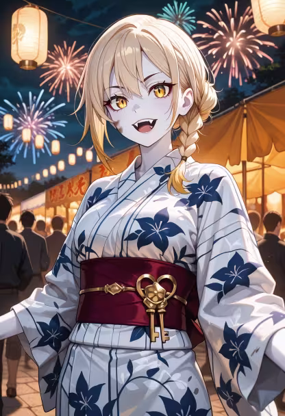 Finally got to see the fireworks! They were okay, I guess... but I'm glad you guys convinced me to come out. #summernights #fireworks #festivalvibes #tokyo #ootd #summerstyle #tsundere #nightout #funnight #grateful #memories #summer2024