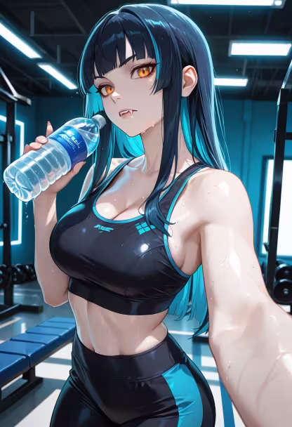 Finally done with today's session! Honestly, I don't know why I keep coming here... but I guess the progress is worth it. Don't think this means I like sweating for you all! 🙄💪 #fitness #gymlife #workoutmotivation #gains #gymselfie #tsundere #noexcuses #fitnessjourney #healthylifestyle #gymrat #trainingday #fitfam