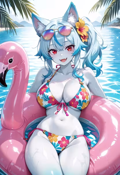 Nothing beats the summer heat like a giant flamingo floatie and cold drinks! 🦩✨ Who wants to join me for a pool day? #SummerVibes #PoolDay #SunKissed #SummerFun #Chilling #VacationMode #PoolParty #Sunshine #GoodVibesOnly #SummerReady