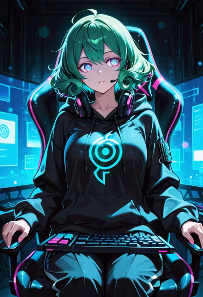 Finally finished the new build. Time to lose some ranked matches. 🎮✨ #gaminglife #pcsetup #rgb #gamer #streamer #setupgoals #battlestation #cozygaming #tech #nanami #nightvibes