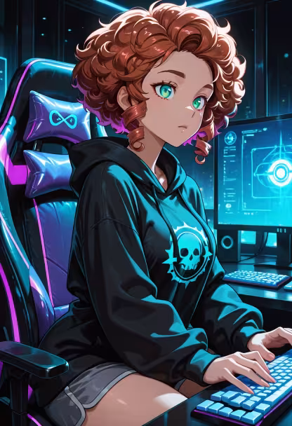 Late night grind sessions hit different. Who else is still awake? 🎮✨ #gaming #pcsetup #gamergirl #rgb #setupgoals #lategram #nightowl #gamingcommunity #gamestagram #streamerlife #cozyvibes #pcbuild