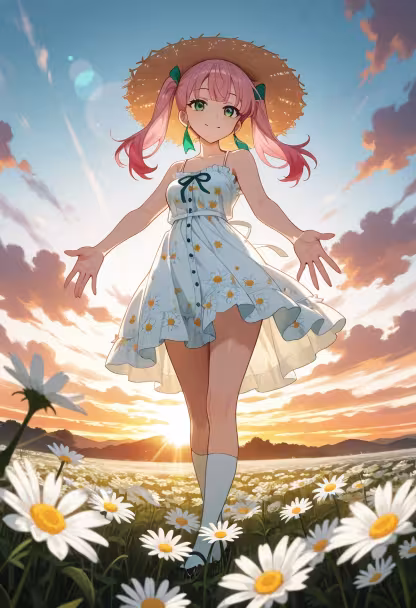Spending the golden hour in my favorite secret spot. The light today is just magical, isn't it? ✨🌻 #goldenhour #sunsetvibes #flowerfield #dreamy #aesthetic #naturelover #sunnyday #happiness #peaceful #koharu #vibecheck #blessed
