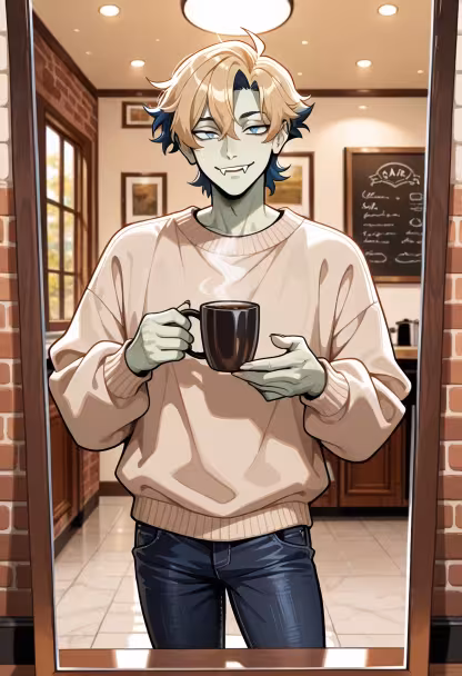 Just hanging out at the local cafe today! What are you all up to? ☕️✨ #dayoff #vibes #coffee #mensstyle #casual #ootd #smile #sunlight #happy #chilling #instagood #lifestyle