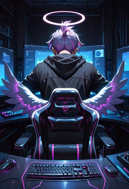 Late night rank grind is real. 🎮 Who else is pulling an all-nighter with me? #gaminglife #pcsetup #gamer #streamer #setupgoals #nightowl #rgblighting #techlife #battlestation #gamingcommunity #itsuki #chillvibes