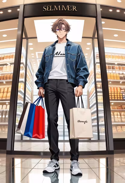 Finally found the perfect fit for the weekend. Shopping therapy really is the best kind of therapy. ✨🛍️ #shoppingday #malllife #fashionfinds #mensstyle #ootd #weekendvibes #retailtherapy #styleinspo #shoppinghaul #streetwear #casualstyle #instadaily