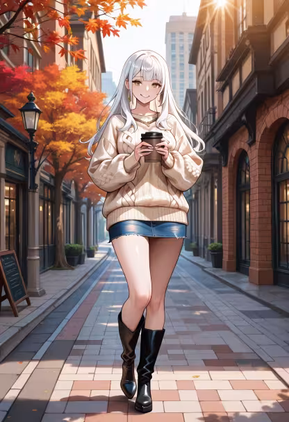 Finally found the perfect oversized fit for my coffee run today! ☕️✨ Hope you all have the most amazing Tuesday, loves! #ootd #streetstyle #cozyvibes #coffeelover #styleinspo #fashiongram #aesthetic #dailylook #autumnfashion #positivevibes #love #outfitgoals