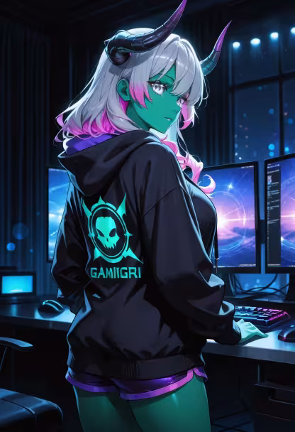 Late night grind session! 🎮 Finally unlocked that new rank, thanks for hanging out with me in the stream today. #gaminglife #pcsetup #gamergirl #rgb #streamer #levelingup #gamingcommunity #nightvibes #cozygaming #setupgoals #battlestation