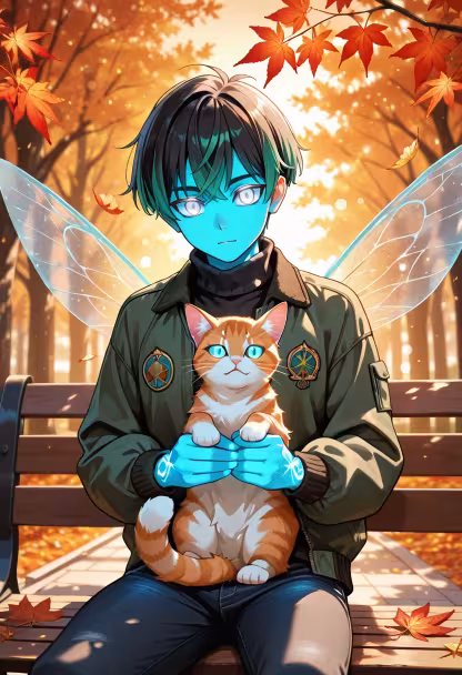 Found this little troublemaker in the park today. Don't look at me like that, I'm not actually enjoying this. #catdad #parklife #catsofinstagram #furball #souta #tsundere #weekendvibes #animestyle #cozy #petstagram #meow #sunlight
