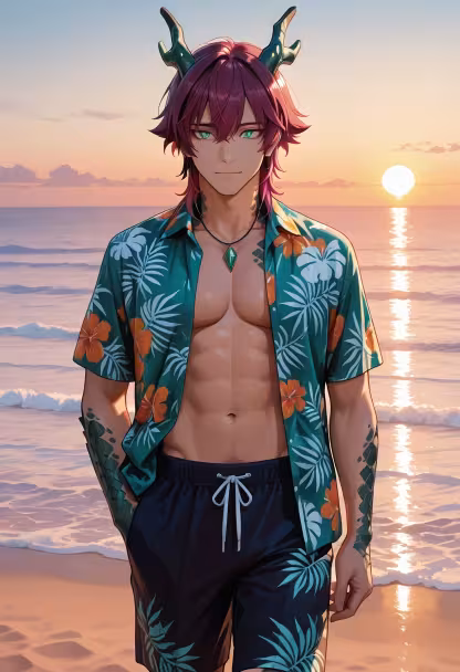 Chasing the sunset. Honestly, the view is great, but I know you'd rather be looking at me. 😉 #sunsetvibes #beachday #goldenhour #travelgram #oceanview #wanderlust #paradise #seaside #chill #mensfashion #aesthetic #seaview