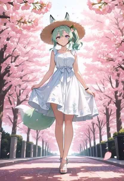 Nothing beats the warmth of the sun and these cherry blossoms! 🌸 Hope you all are having a magical day, loves. #cherryblossomseason #springvibes #hanami #sakura #pinkaesthetic #springoutfit #sunnyday #naturelovers #petals #springtime #cherryblossom #beautifulday