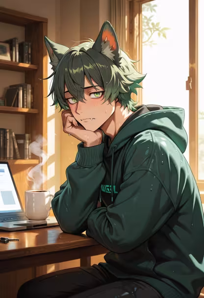 Just hanging out at home today, honestly too lazy to do much else. Hope your Monday is going better than mine! #chillvibes #athome #restday #cozy #studying #animefan #quietmoments #selfie #mensfashion #lifestyle #goodvibes #mood