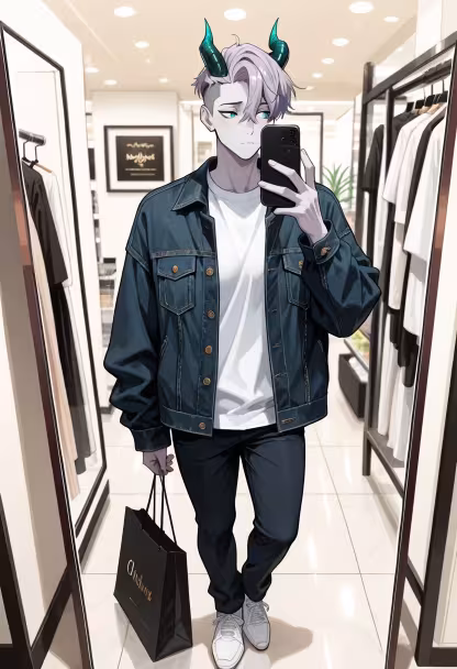 Finally found some new pieces for my wardrobe today! 🛍️ Which one do you like better? #shoppingday #mensfashion #haul #styleinspo #newarrivals #shoppinghaul #streetwear #fashiondaily #aesthetic #retailtherapy #weekendvibes #ootd